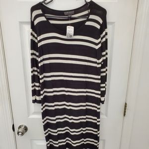 Forever 21 striped sweater dress